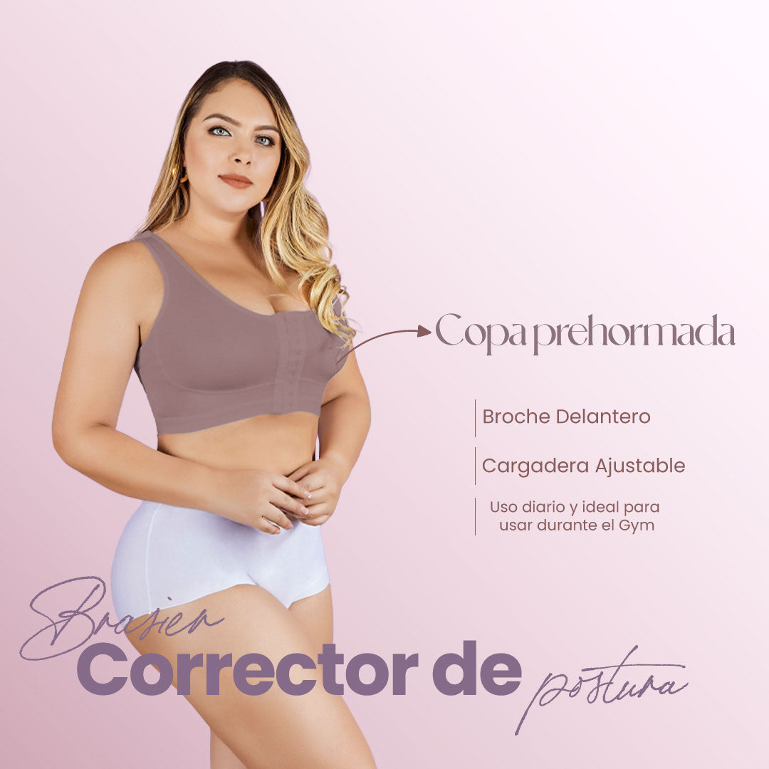 COMBO CORRECTOR POSTURA + TANGA DE CONTROL + ENVÍO GRATIS